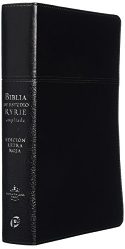 Imagen de archivo de Santa Biblia/ Holy Bible: Biblia De Estudio Ryrie Ampliada: Duo-tono Negro/ the Ryrie Study Bible: Black Duo-tone a la venta por Revaluation Books