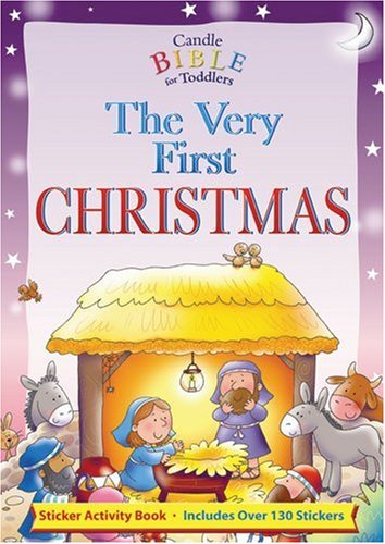Beispielbild fr The Very First Christmas: Sticker Activity Book (Candle Bible for Toddlers) zum Verkauf von WorldofBooks