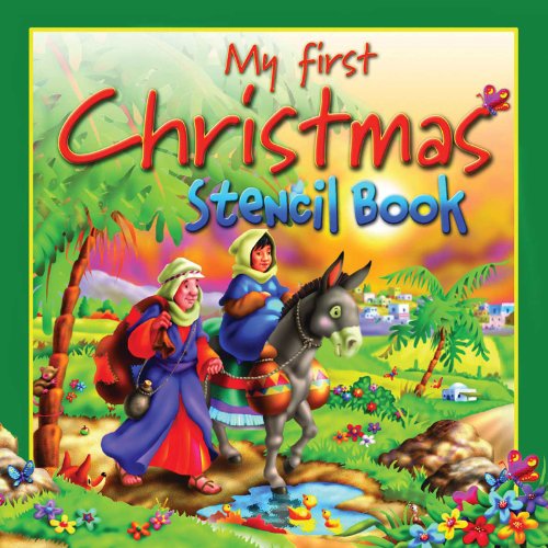 9780825474200: My First Christmas Stencil Book (Stencil Books)