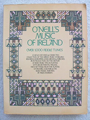 9780825601736: O'neil's music of ireland: Over 1,000 Fiddle Tunes