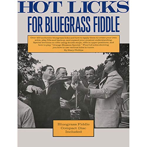 Imagen de archivo de Hot Licks for Bluegrass Fiddle - Book with Online Audio a la venta por BooksRun