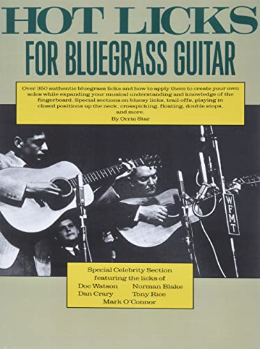 Beispielbild fr Hot Licks for Bluegrass Guitar zum Verkauf von Blackwell's