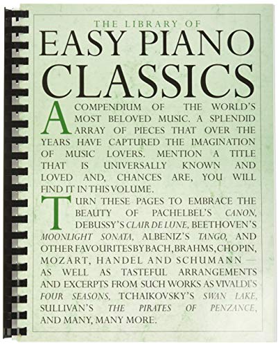 Beispielbild fr The Library of Easy Piano Classics zum Verkauf von Ergodebooks