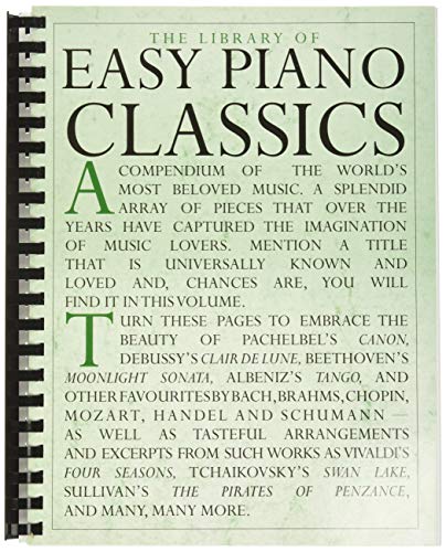 9780825612848: Library of Easy Piano Classics (Library of Series)