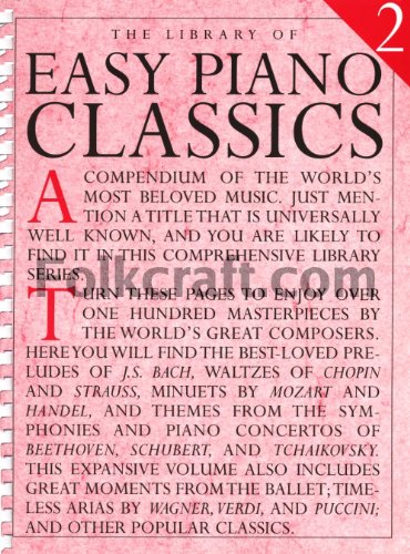 Stock image for Library of Easy Piano Classics 2 for sale by ThriftBooks-Dallas