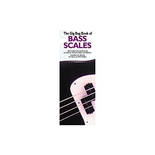 Stock image for The Gig Bag Book of Bass Scales: 180 Essential Scales Presented in Standard Notation and Tablature for sale by Once Upon A Time Books