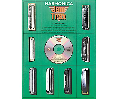 9780825616419: Jam Trax Harmonica Book/Cd