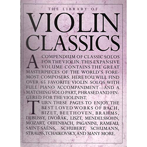 Stock image for The Library of Violin Classics with Violin Solo Book for sale by Open Books