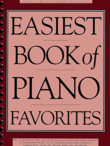 Beispielbild fr Easiest Book of Piano Favorites zum Verkauf von SecondSale