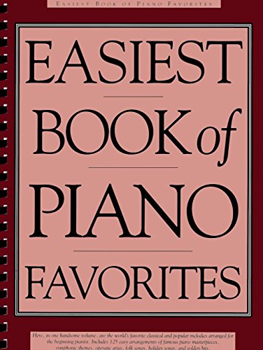 9780825617614: Easiest Book of Piano Favorites