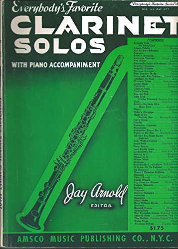 Stock image for Selected Clarinet Solos: This Classic Collection Provides the Student and Teacher a Unique Sourcebook of Compositions Chosen for Their Techniqu [With for sale by ThriftBooks-Dallas