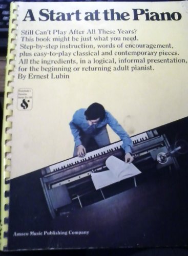 Beispielbild fr Start at the Piano zum Verkauf von Wonder Book