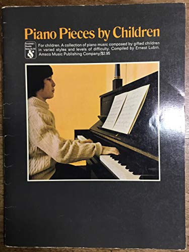9780825621543: Piano Pieces By Children: A Collection of Piano Pieces By Gifted Children