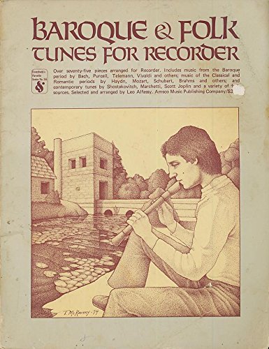 Imagen de archivo de Baroque & Folk Tunes for Recorder a la venta por Half Price Books Inc.