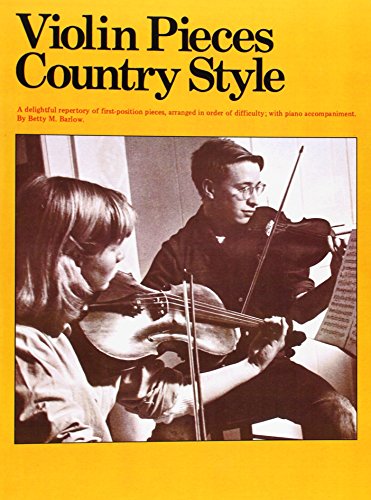 Imagen de archivo de Violin Pieces - Country Style a la venta por Front Cover Books