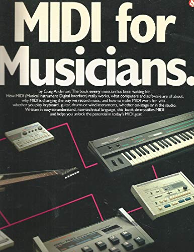 Beispielbild fr Midi for Musicians zum Verkauf von Reuseabook