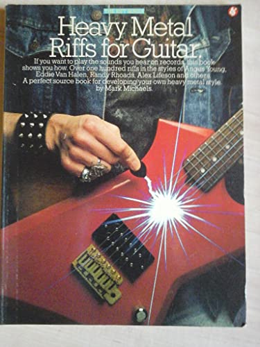 Beispielbild fr Heavy Metal Riffs for Guitar zum Verkauf von Wonder Book