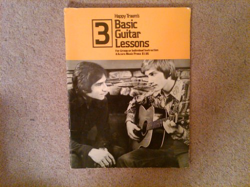 Imagen de archivo de Happy Traum's Basic Guitar Lessons a la venta por Wonder Book