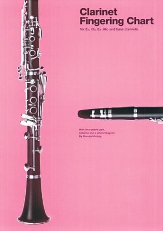 Imagen de archivo de Amsco Clarinet Fingering Chart for E-Flat, B-Flat and E-Flat Alto and bass clarinets (Amsco Fingering Charts). a la venta por Black Cat Hill Books