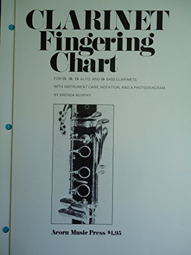 Clarinet Fingering Chart: For Eb, Bb, Eb Alto and Bass Clarinets - Hal