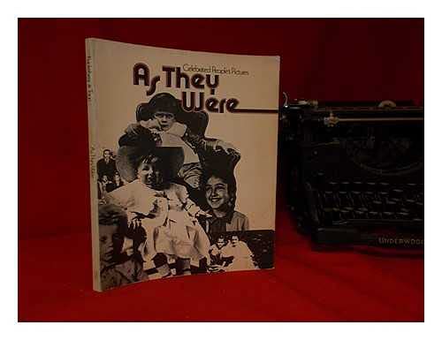 Imagen de archivo de As they were a la venta por Wonder Book