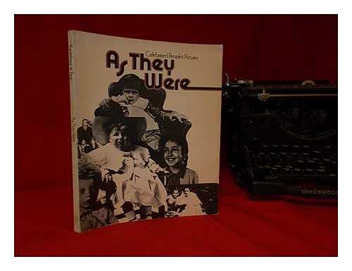 Stock image for As They Were for sale by Better World Books