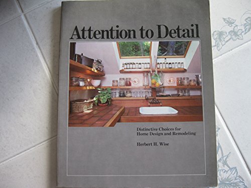 Imagen de archivo de Attention to Detail a la venta por Better World Books