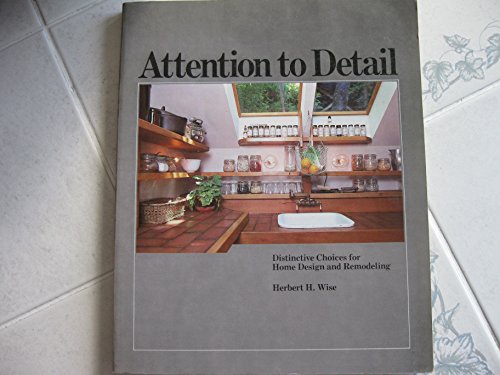 Stock image for Attention to Detail for sale by Better World Books