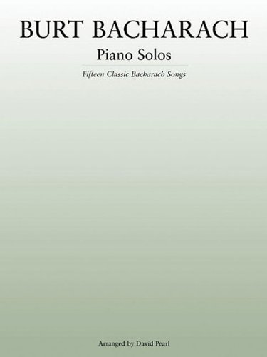9780825633522: Burt Bacharach: Piano Solos
