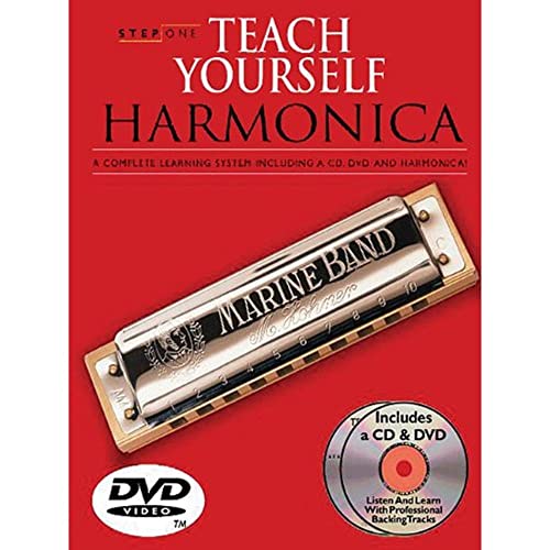 Imagen de archivo de Teach Yourself Harmonica [With Method Book and Harmonica and CDs and DVD]: Step One a la venta por The Yard Sale Store