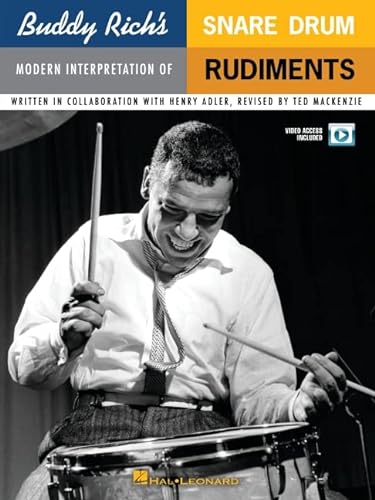 Stock image for Buddy Rich's Modern Interpretation of Snare Drum Rudiments: Book/2-DVDs Pack for sale by Lakeside Books