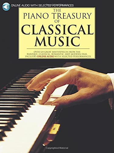 Imagen de archivo de The Piano Treasury of Classical Music Book/Online Audio a la venta por Ergodebooks