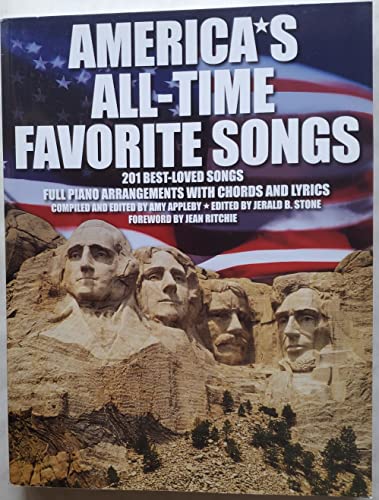 Stock image for America's All-Time Favorite Songs: Melody/Lyrics/Chords for sale by ThriftBooks-Dallas