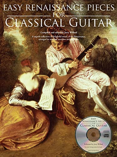 9780825637575: Easy Renaissance Pieces For Classical Guitar: With a CD of Performances Book/CD