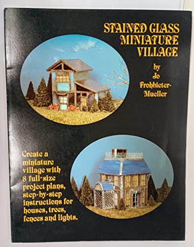 Stained Glass Miniature Village