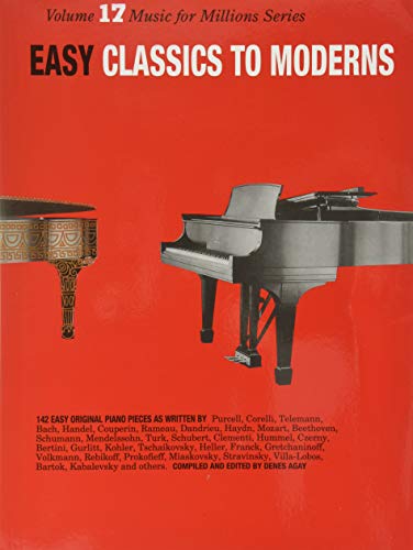 9780825640179: Easy Classics to Moderns (Music for Millions, Vol. 17)