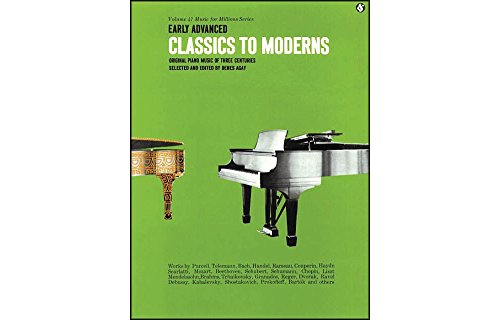 Imagen de archivo de Early Advanced Classics to Moderns: Music for Millions Series (Music for Millions Series Vol 47) a la venta por Half Price Books Inc.