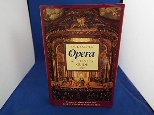 Beispielbild fr Opera : A Listener's Guide zum Verkauf von Better World Books