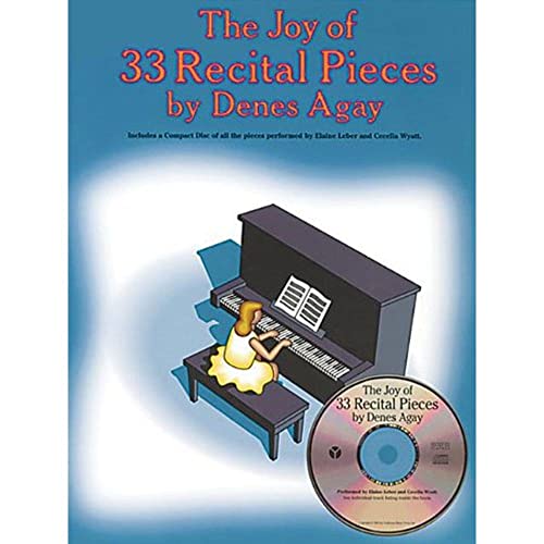 Imagen de archivo de The Joy of 33 Recital Pieces a la venta por Ergodebooks