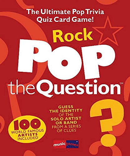 Stock image for Pop The Question Rock (Music Games) for sale by HPB-Ruby