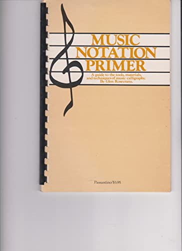 Stock image for Music Notation Primer for sale by HPB-Emerald