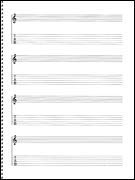 9780825691591: 159. Spiral Book 4-Stave/16 Chord Boxes (Guitar): Passantino Manuscript Paper (Passantino Music Papers)