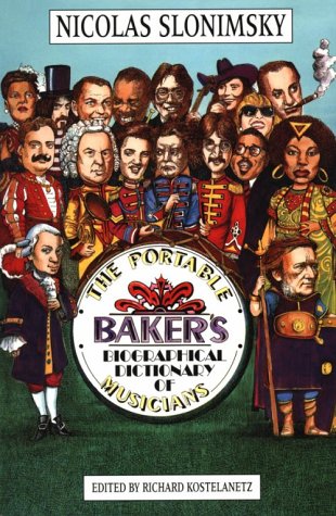 Beispielbild fr The Portable Baker's Biographical Dictionary of Musicians zum Verkauf von HPB-Emerald