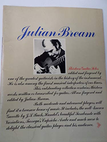 Thirteen Guitar Solos (9780825699535) by Julian Bream