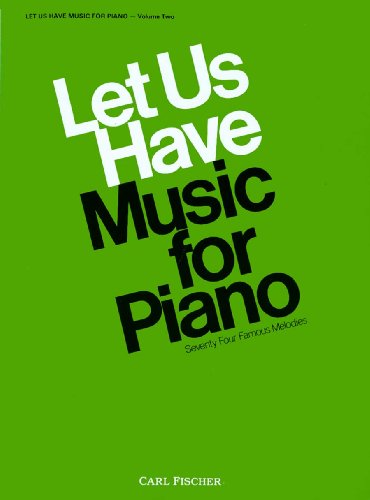 Beispielbild fr O3127 - Let Us Have Music for Piano - Volume 2 zum Verkauf von Goodwill Books