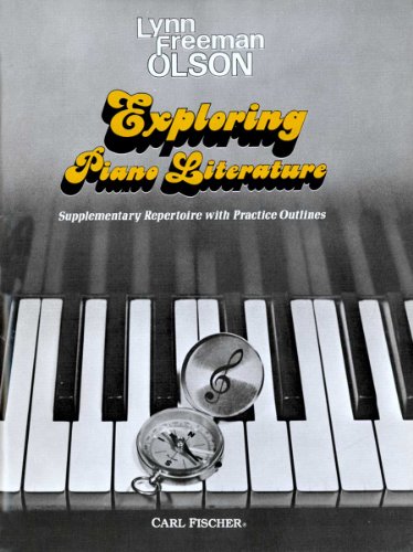Imagen de archivo de O5041 - Exploring Piano Literature - Lynn Freeman Olson a la venta por Gulf Coast Books
