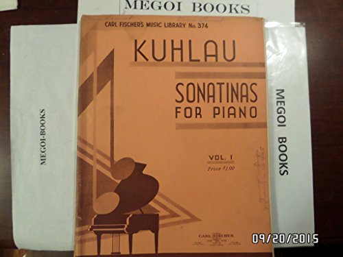 Beispielbild fr Kuhlau Sonatinas for Piano Book 1 zum Verkauf von Teachers Discount Music