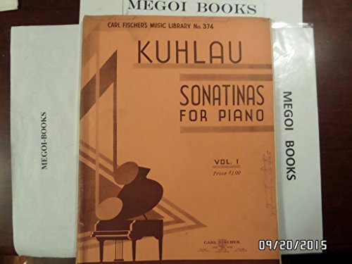 Stock image for Kuhlau Sonatinas for Piano Book 1 for sale by Teachers Discount Music