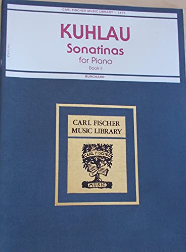 Kuhlau: Sonatinas for Piano Book II (9780825801280) by Kuhlau