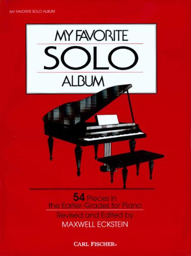 Beispielbild fr O3223 - My Favorite Solo Album - Piano zum Verkauf von BooksRun